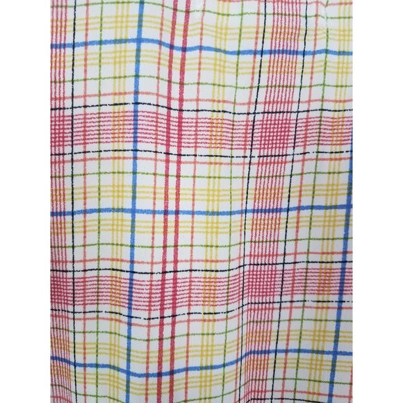 Glamorous Bloom Women's Maternity Sz. 4 Plaid Flutter Sleeve Midi Dress NWT - Picture 9 of 9